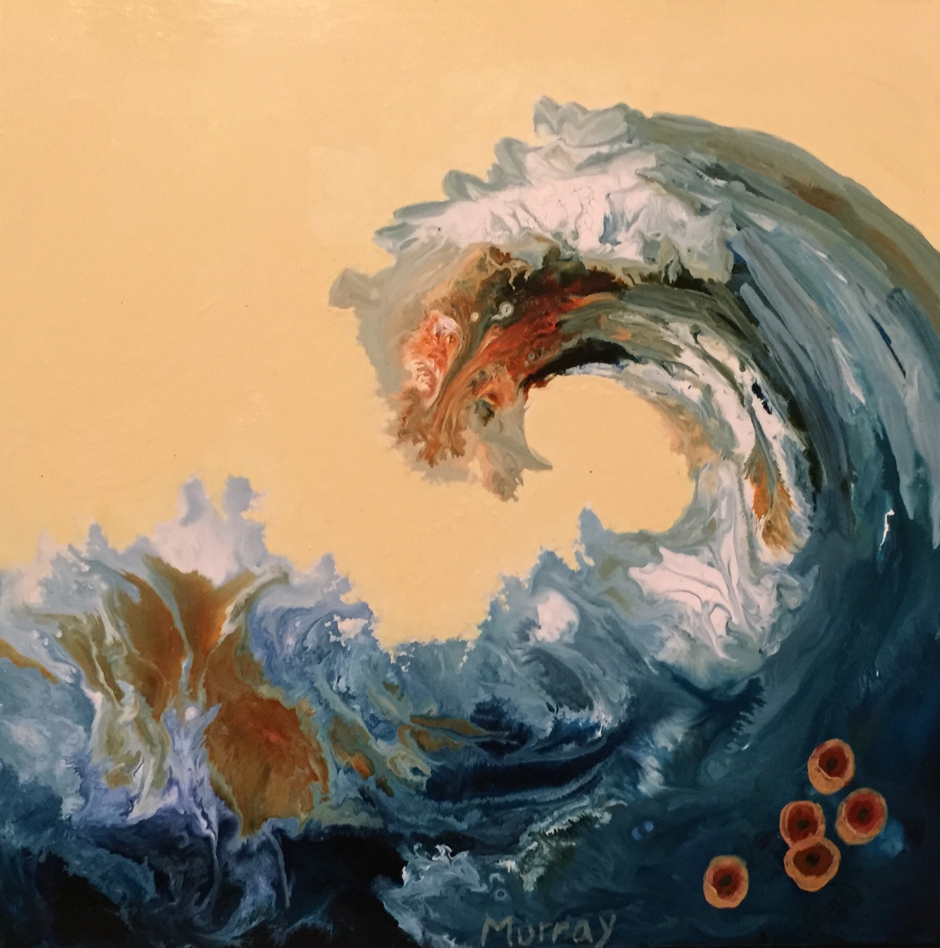 Click here to view Wave Series artwork by Linda Clowes Murray
