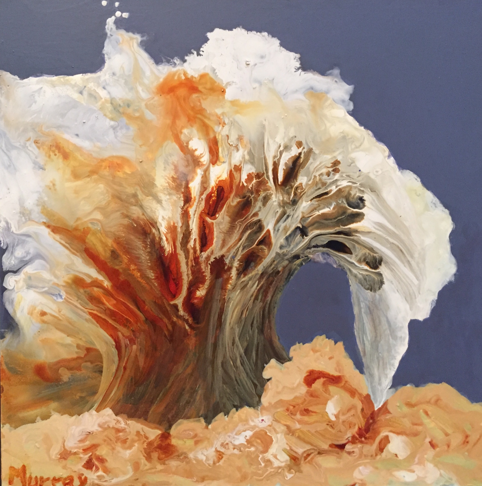 Click here to view Making Waves #13 by Linda Clowes Murray