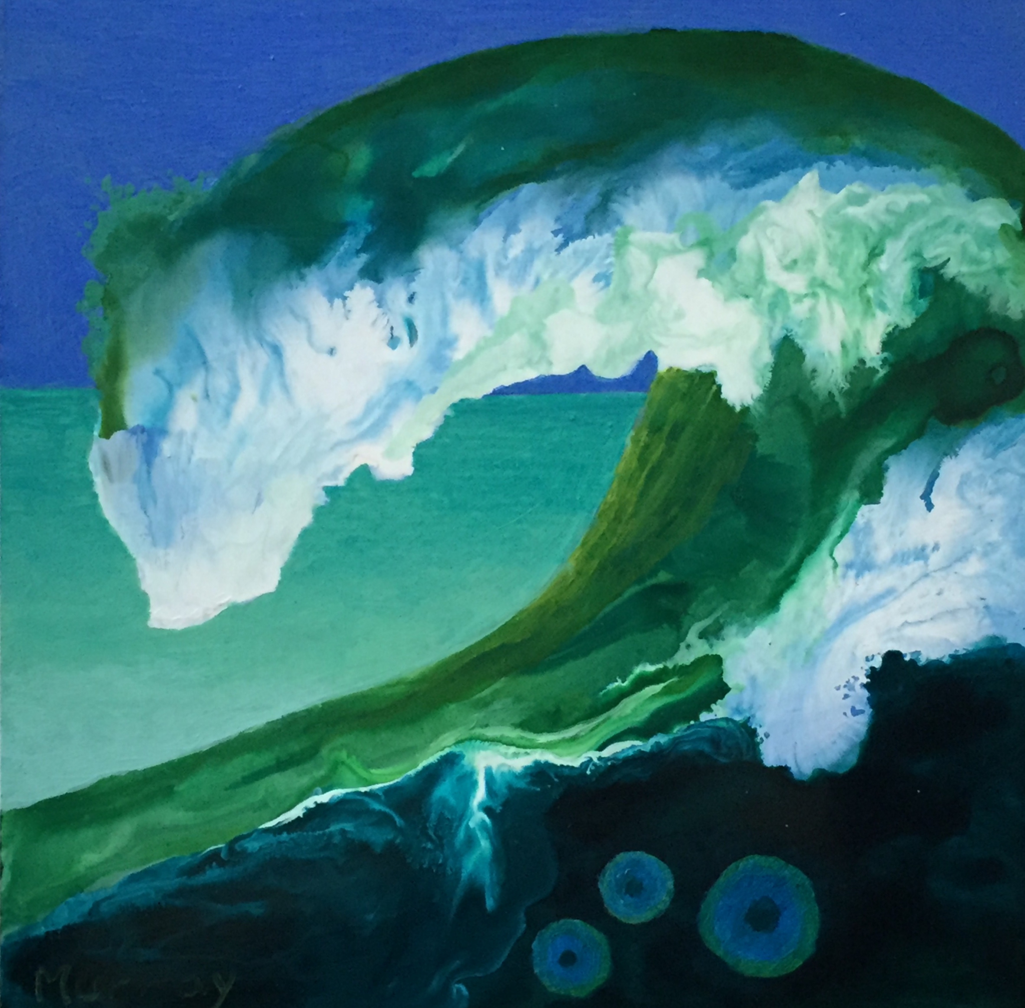Click here to view Making Waves #17 by Linda Clowes Murray
