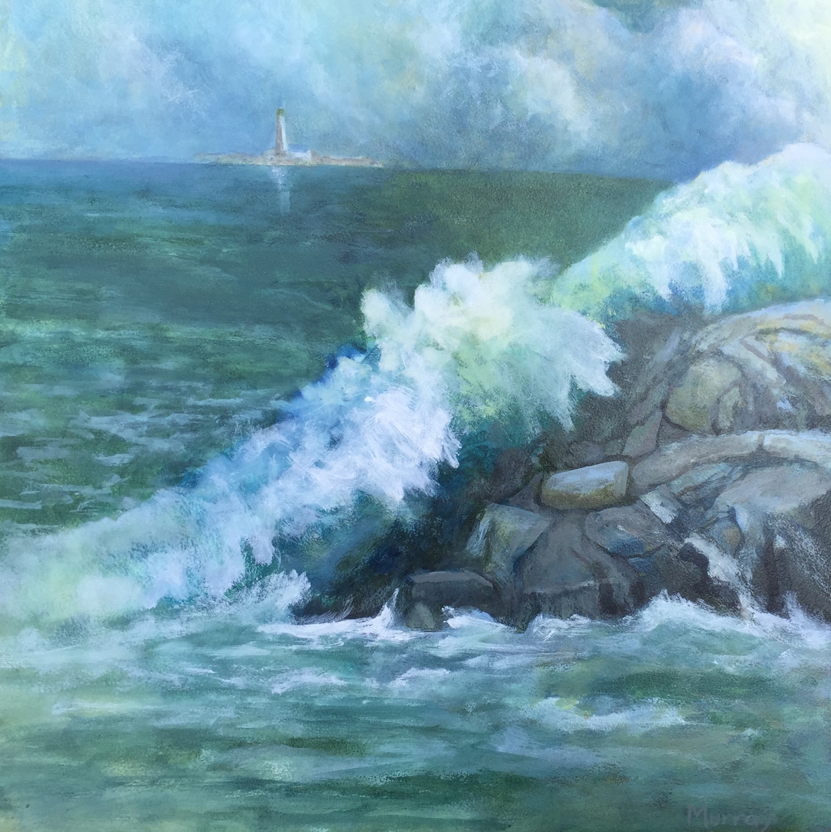 Click here to view Seascapes artwork by Linda Clowes Murray
