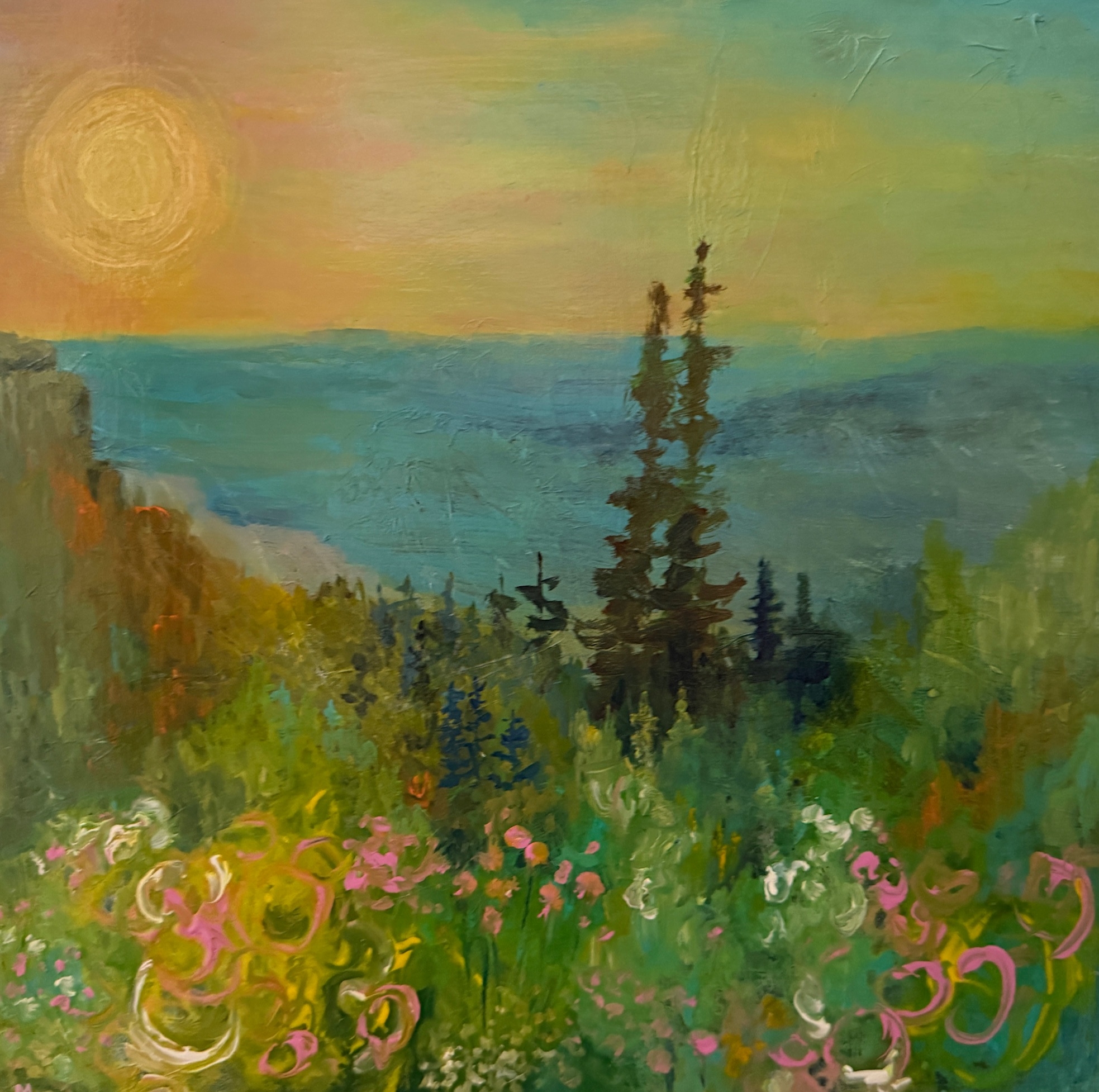 Click here to view Out of Stillness (Study) by Linda Clowes Murray