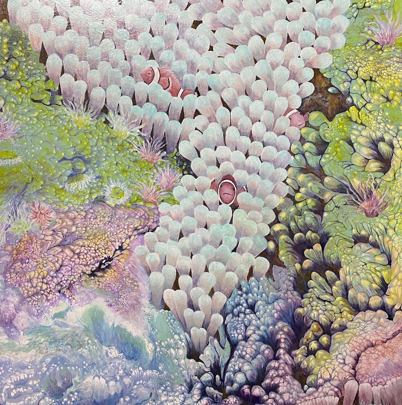 Click here to view Coral Reefers by Linda Clowes Murray