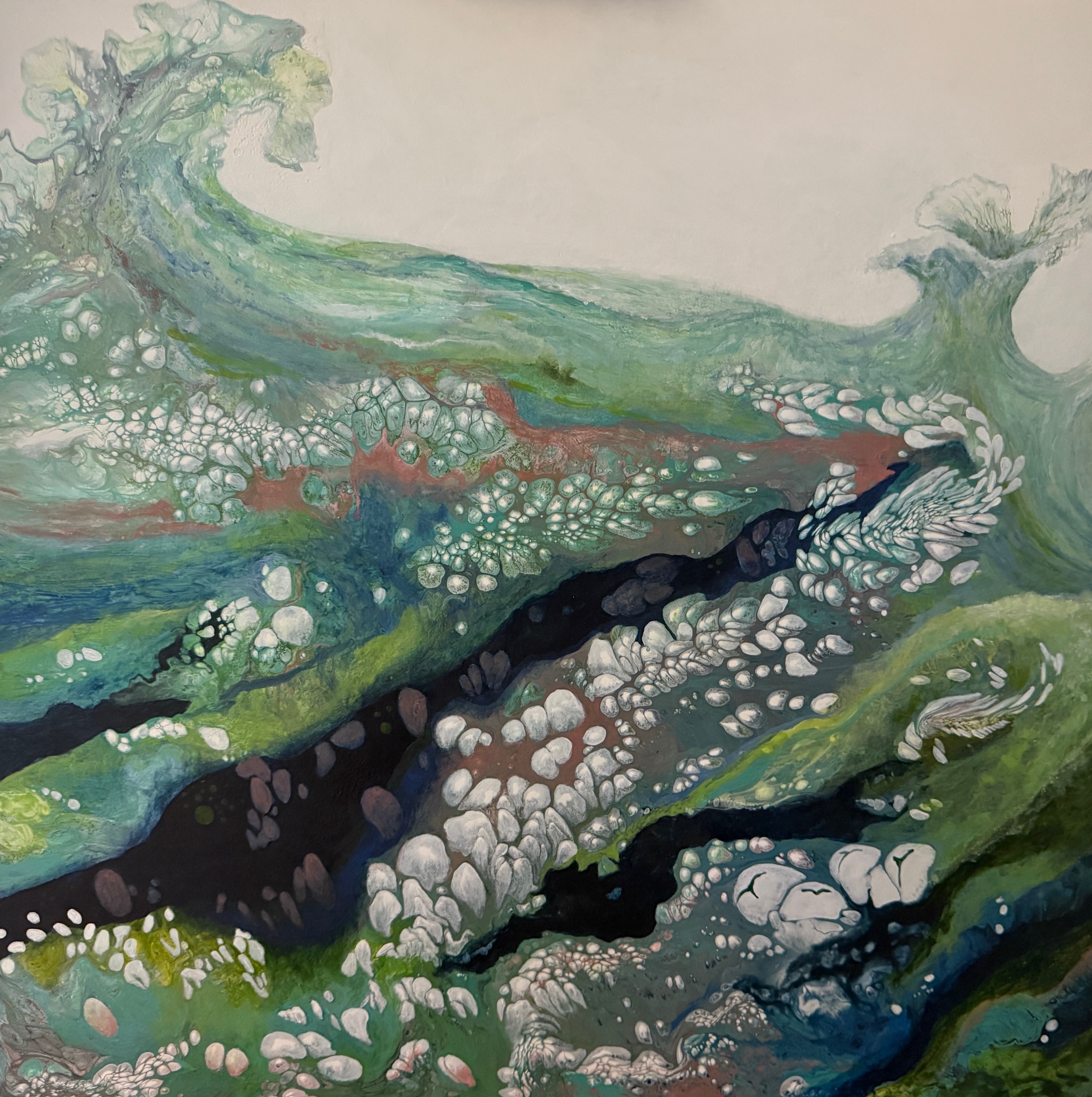 Click here to view Sea Drift #2 by Linda Clowes Murray
